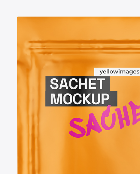 Matte Sachet Mockup
