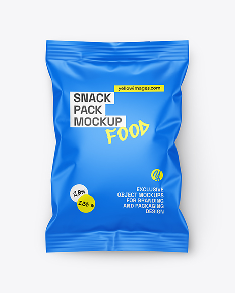 Matte Snack Pack Mockup