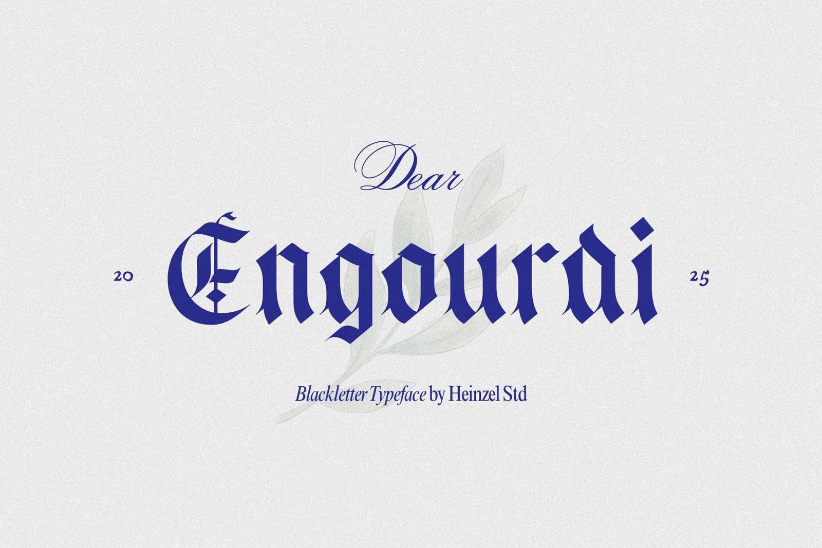 Engourdi Font