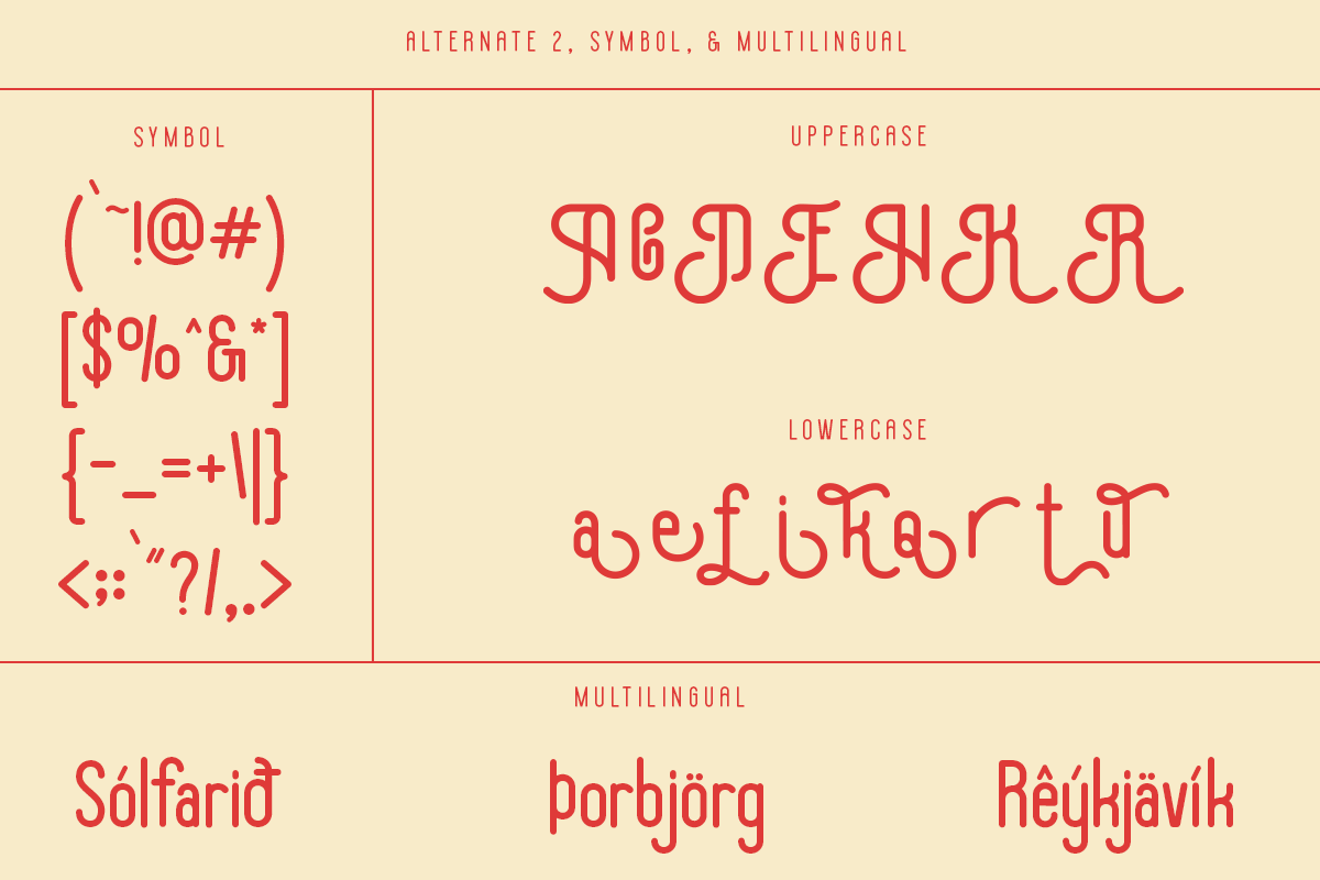 Heritage Angles Font