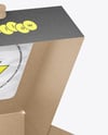 Kraft Paper Cake Box Mockup