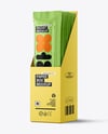 Glossy Sachets in Display Box Mockup