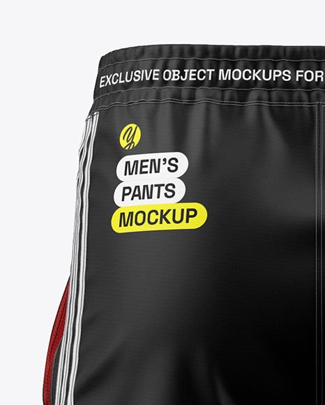 Men’s Pants Mockup - Back View
