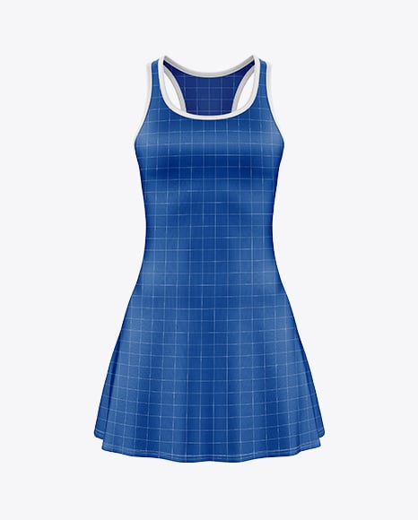 Women's Dress Mockup - Front View