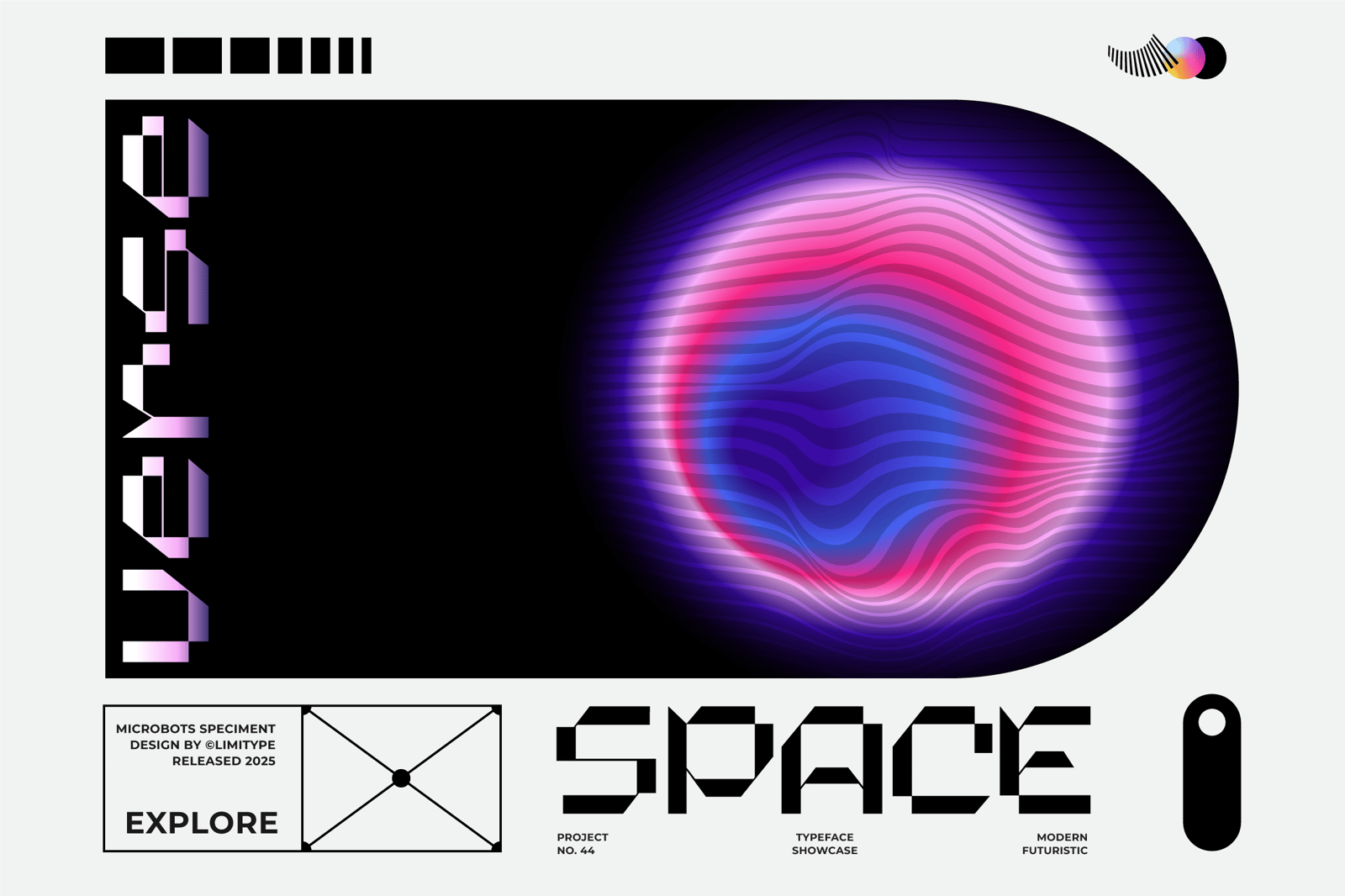 Microbots - Futuristic Font