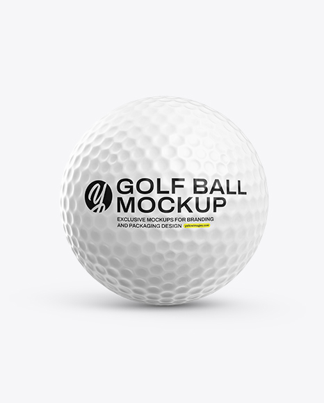 Golf Ball Mockup