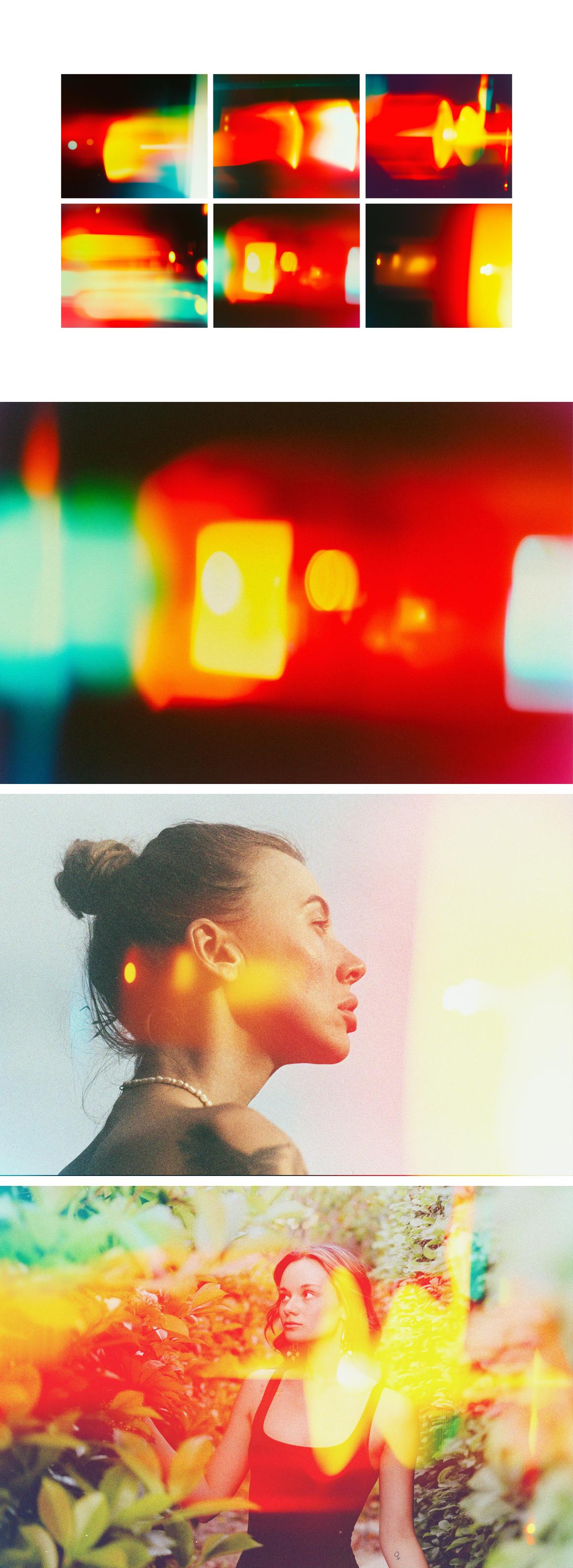 Analogue Filmic Light Overlays