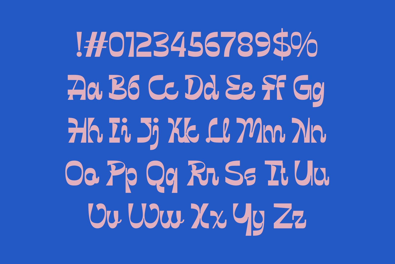 Sogta - Display Script Typeface