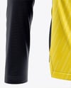 Full-Zip Long Sleeve Jersey Mockup