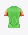 V-Neck Rugby Jersey Mockup - Back View