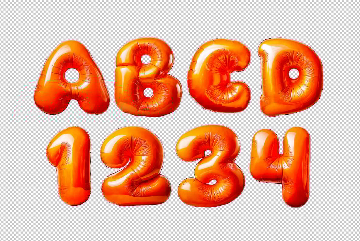 Orange Balloon Font