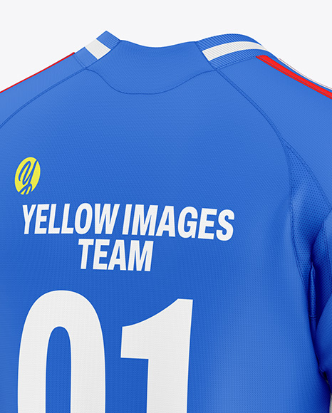 Soccer Jersey Mockup - Back View