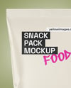 Matte Snack Pack Mockup