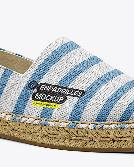 Women's Espadrille Mockup