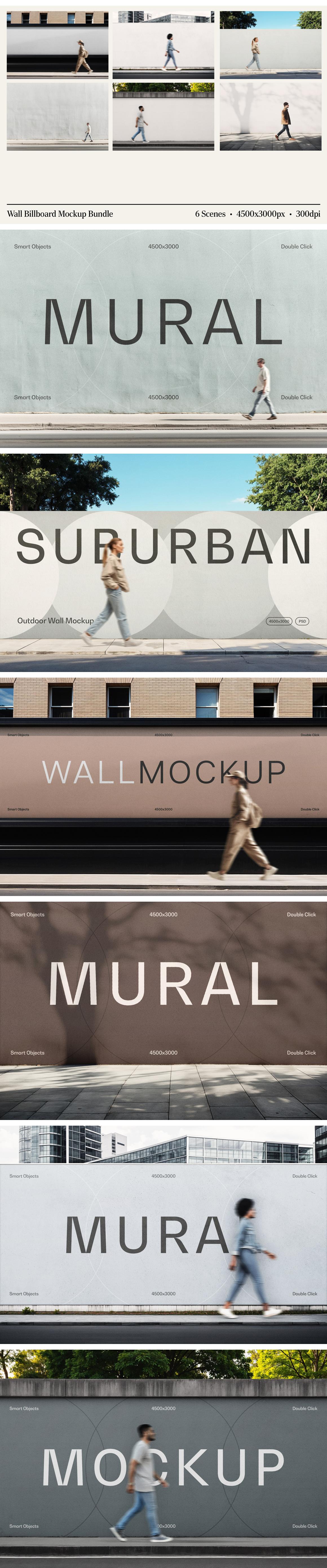 Billboard Advertising Mockup Bundle