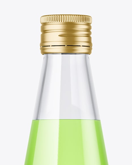 Color Liquid Bottle Mockup
