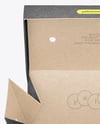 Kraft Paper Takeaway Food Box Mockup