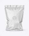 Glossy Stand-Up Pouch Mockup