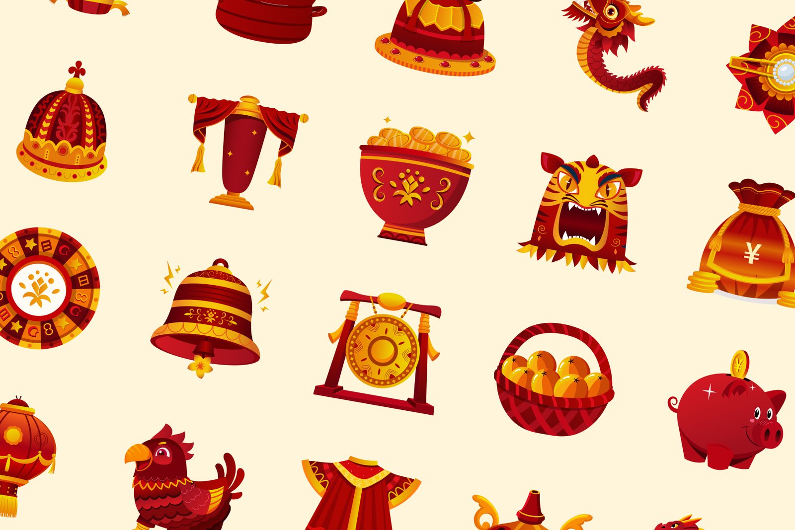 Chinese New Year Illustrations
