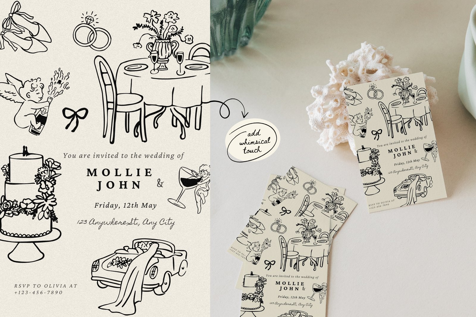 +200 Whimsical Wedding Summer Bundle
