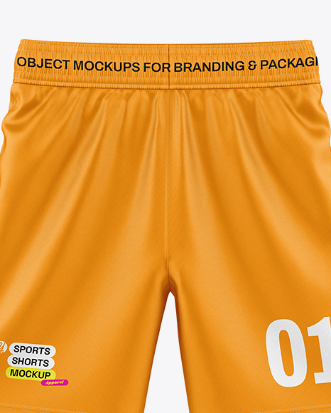 Shorts Mockup - Back View