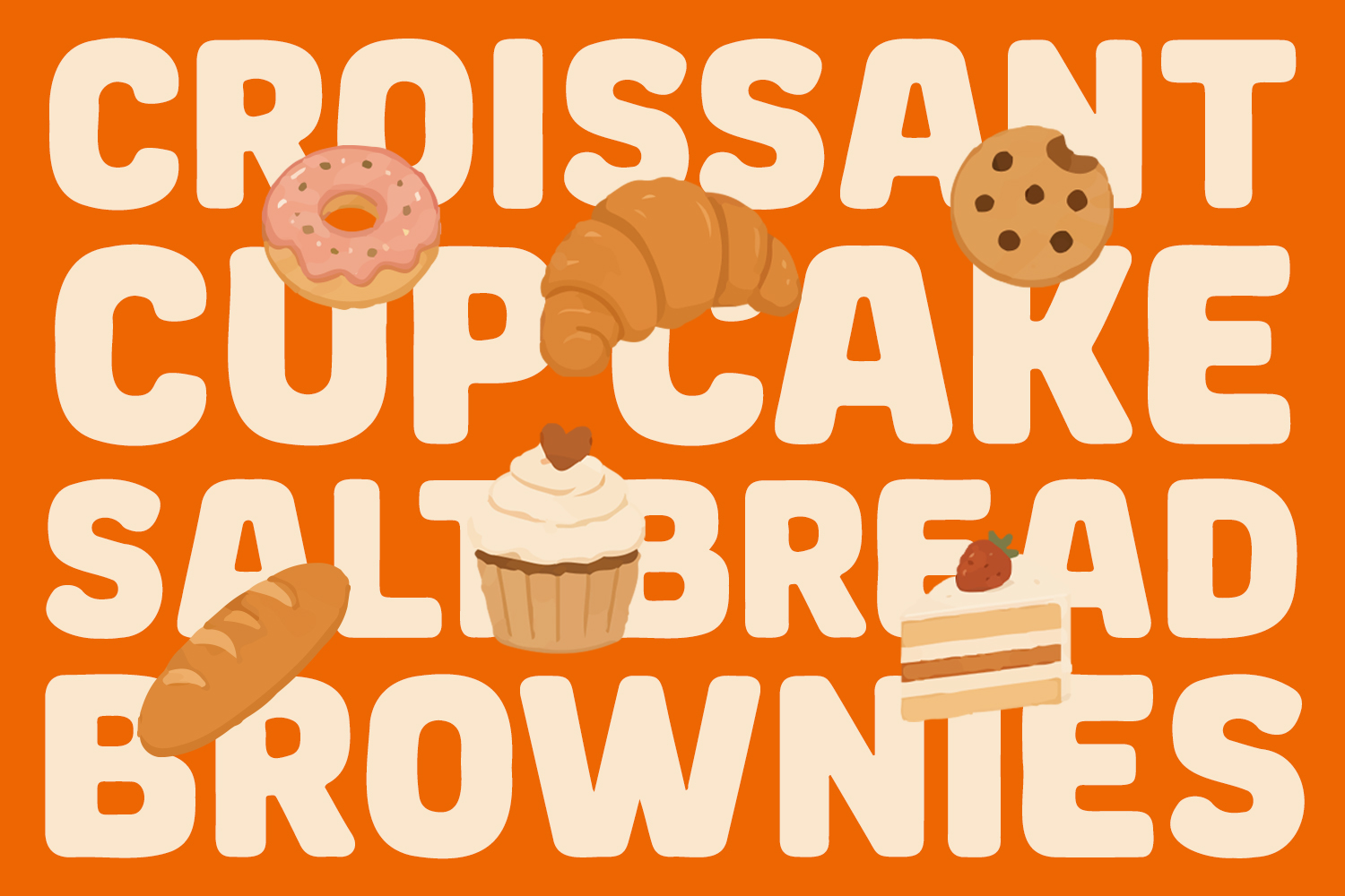 Pebull Playful Rounded Display Font
