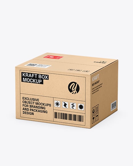 Kraft Box Mockup
