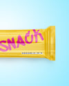 Glossy Snack Package Mockup