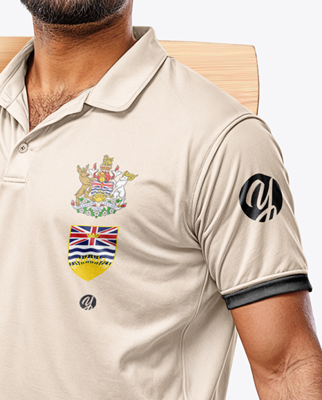 Indian Man Wearing Full Cricket Kit with Bat Mockup