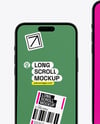 Three Long Scrolls Mockup