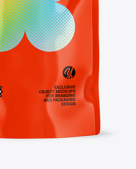 Glossy Doy Pack Mockup