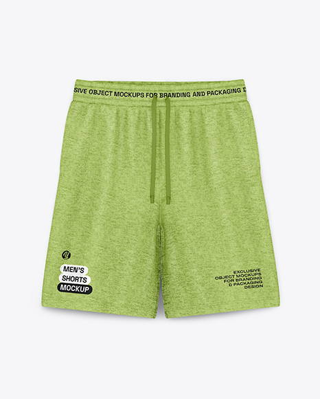 Heather Shorts Mockup - 3