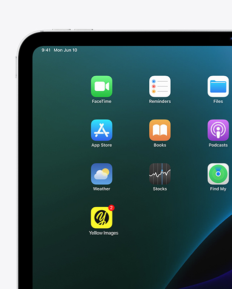 Apple iPhone with iPad Mockup