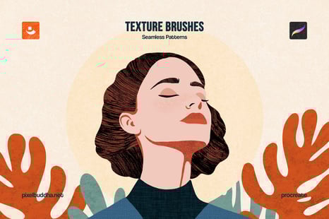 Procreate Texture Brushes - Add-Ons