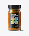 Jar with Garam Masala Seasoning Mockup