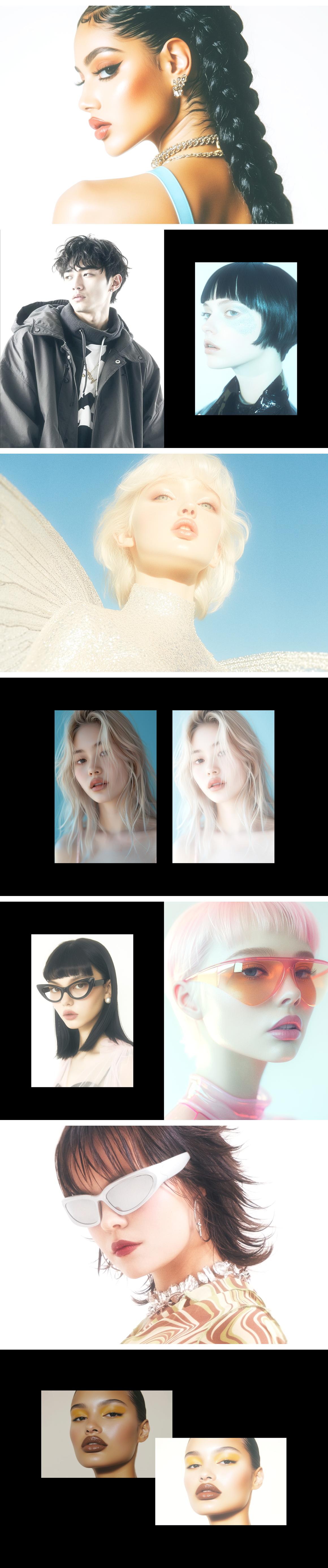 Y2K Glowing Photo Effect