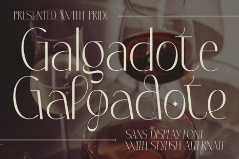 Galgadote Font