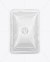 Glossy Sachet Mockup