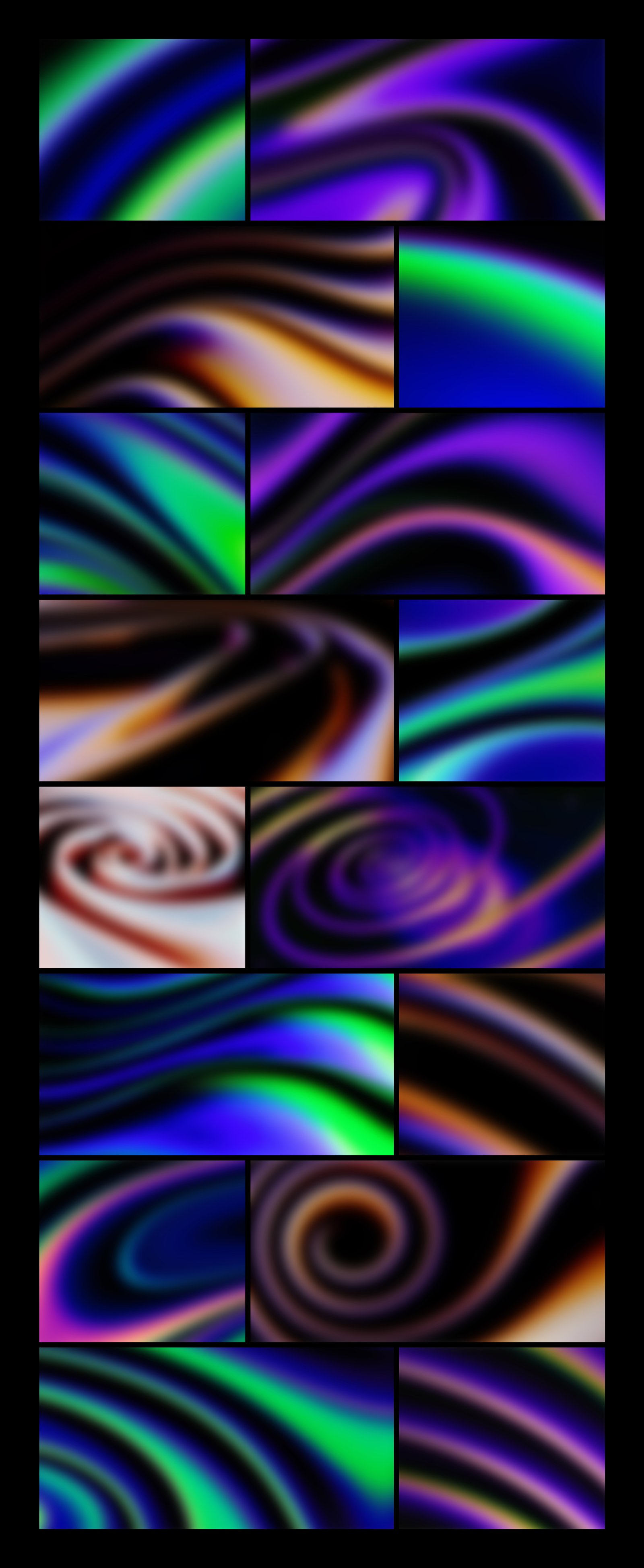 Holographic Background Set