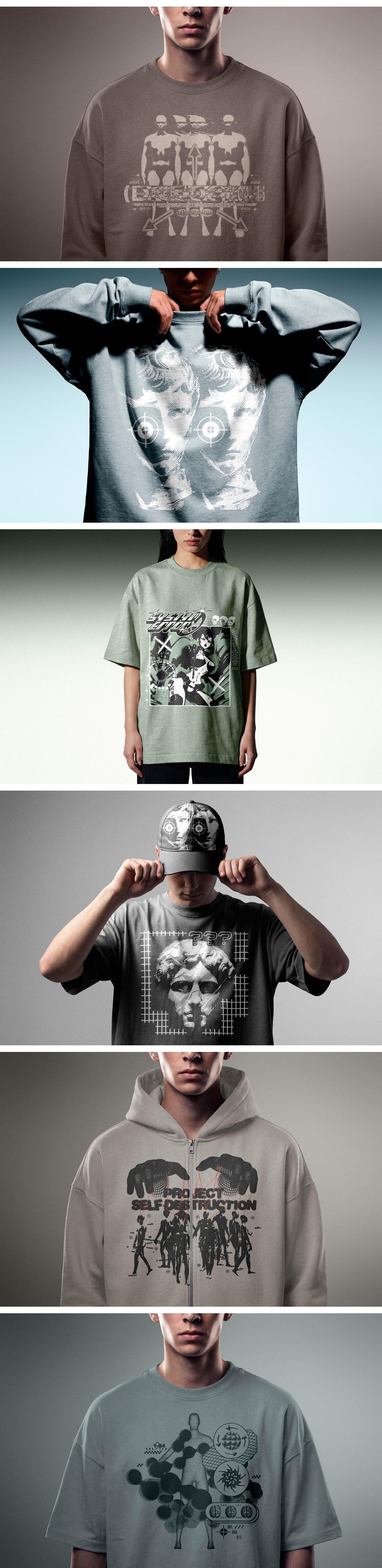 Streetwear Apparel Mockups Bundle