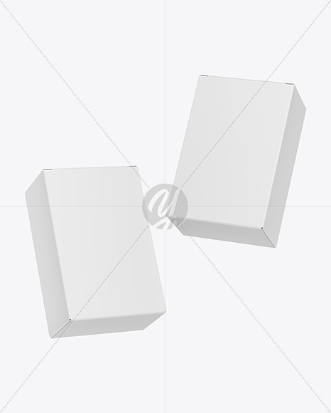 Two Paper Boxes Mockup
