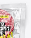 Clear Plastic Flow-Pack with Cutlets Mockup