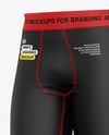 3/4 Men's Leggings Mockup