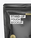 Matte Stand-up Pouch Mockup