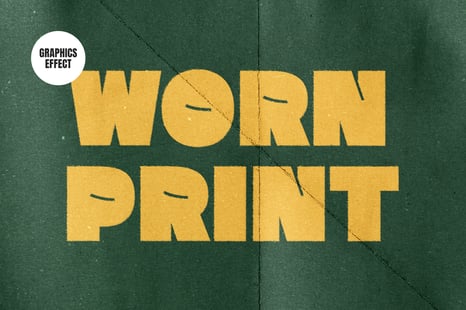 Worn Print Text & Logo Effect - Add-Ons