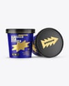 Two Matte Ice Cream Cups Mockup