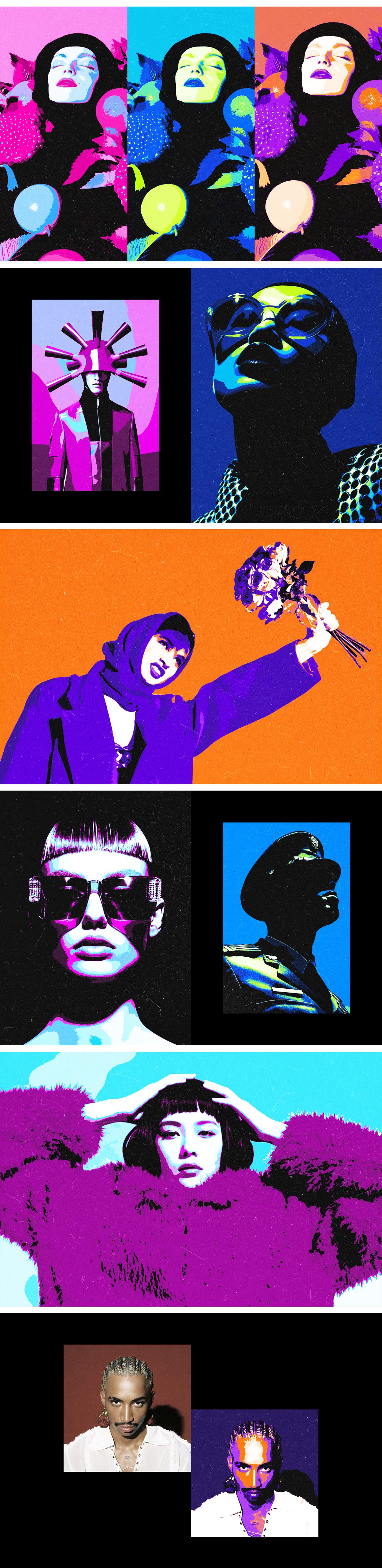 Pop Art Colors Effect