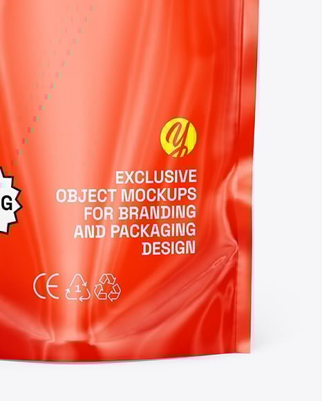 Glossy Doy Pack Mockup