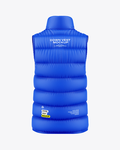 Down Vest Mockup