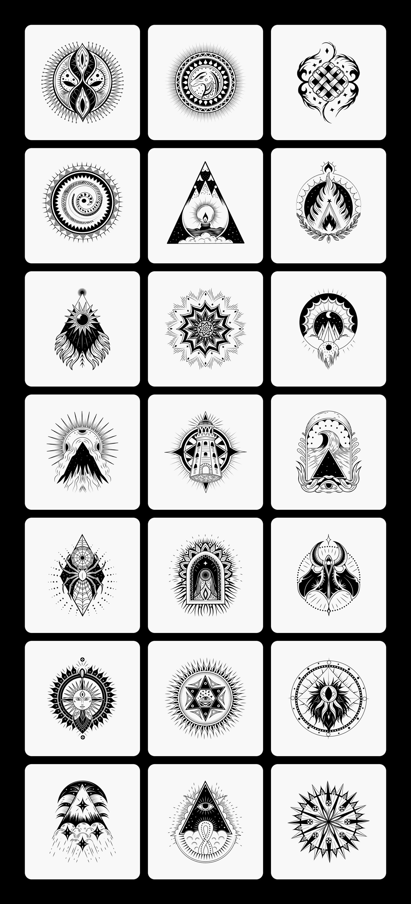 Magical Illustrations Set